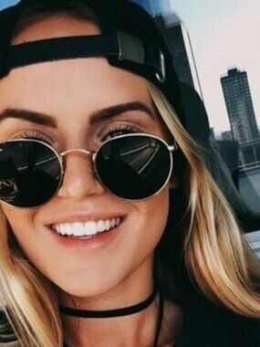 Authentic Ray-Ban Round Metal 3447 50 mm